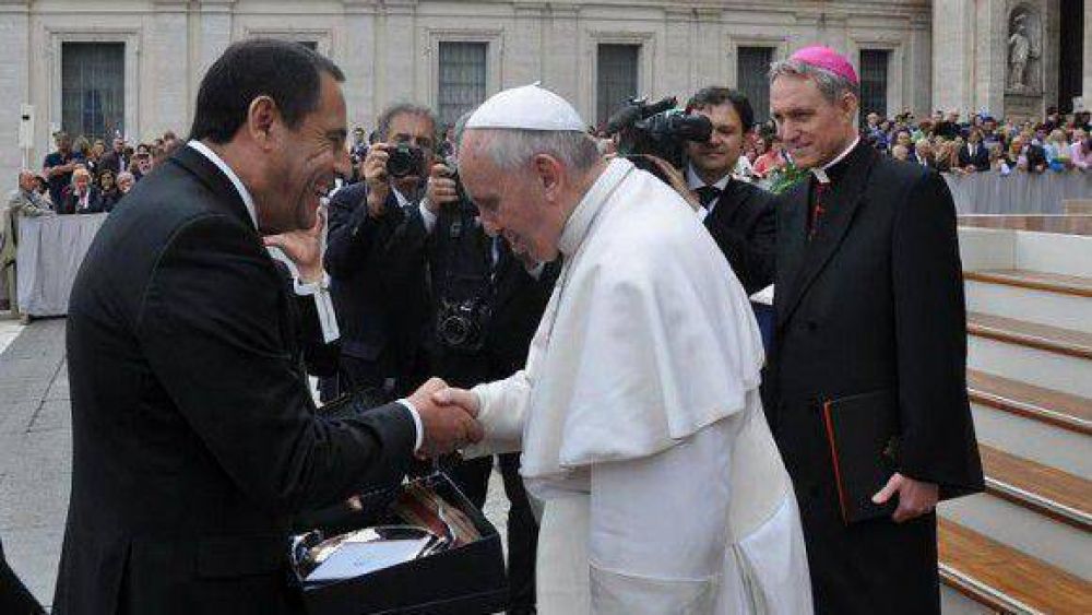 El Papa Francisco recibi� a los Vicegobernadores del NOA