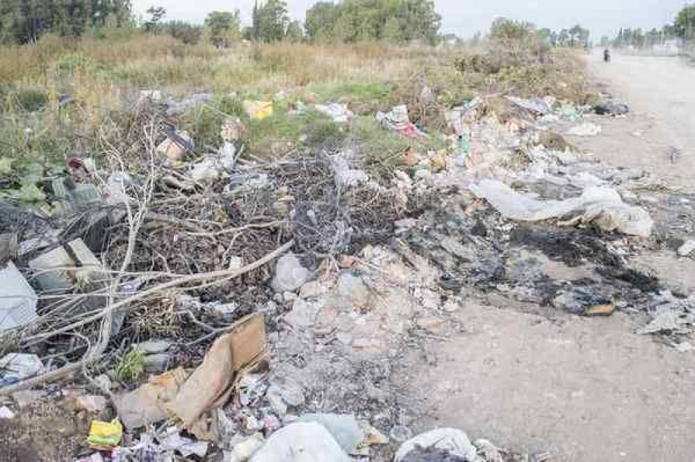 El Municipio interviene en espacios p�blicos que se utilizan como basurales a cielo abierto