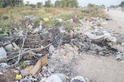 El Municipio interviene en espacios p�blicos que se utilizan como basurales a cielo abierto