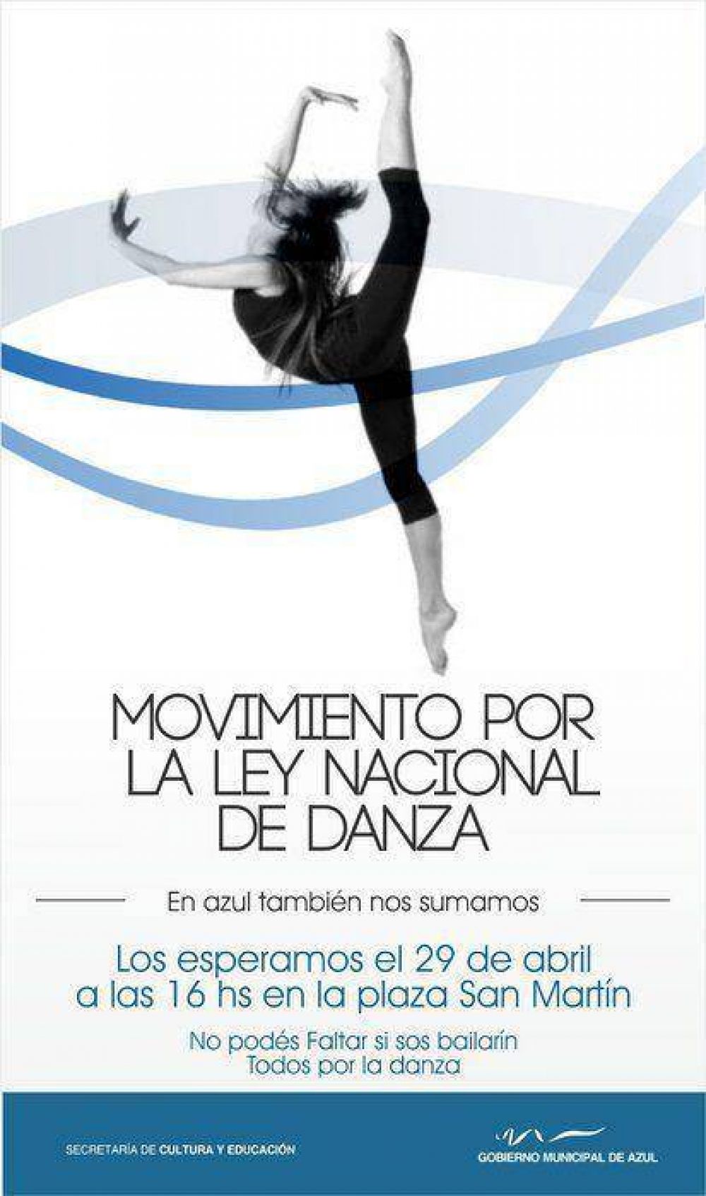 Azul se suma al Movimiento por la Ley Nacional de Danza