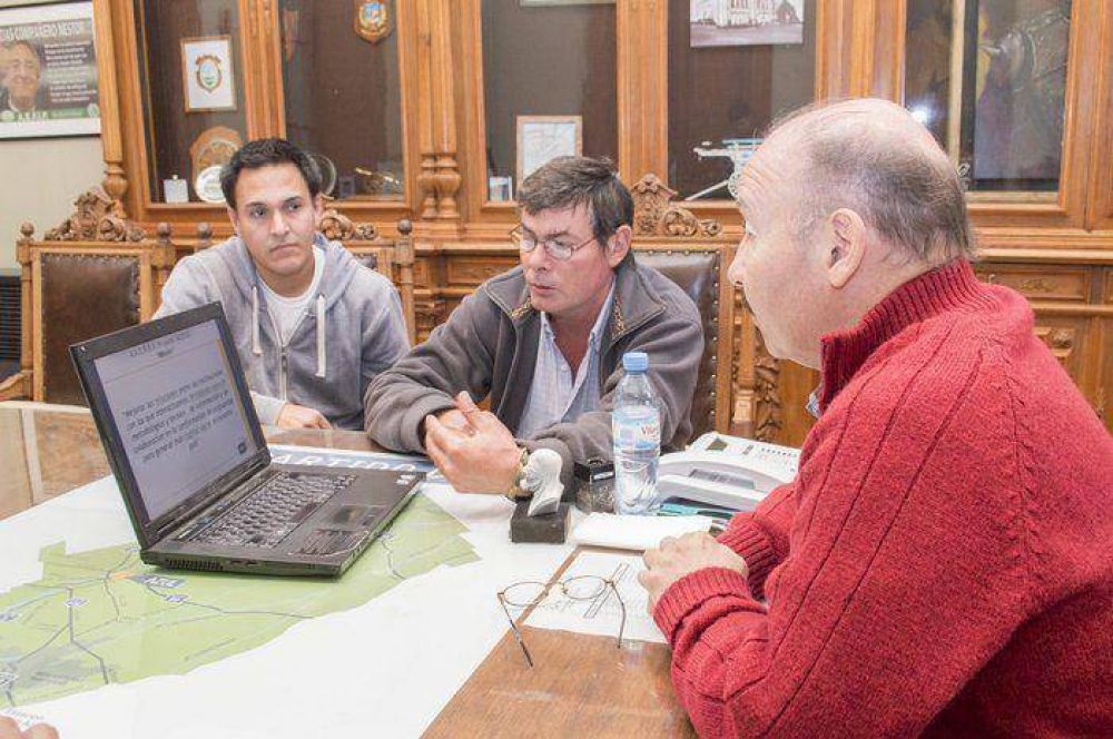 Inza recibi� a agropecuarios que dar�n una charla este viernes