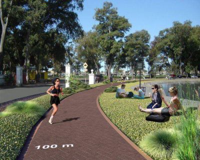 Comenz� la puesta en valor del Lago Regatas
