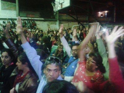 CONTIN�A EL PARO: DOCENTES RECHAZARON LA PROPUESTA DEL GOBIERNO