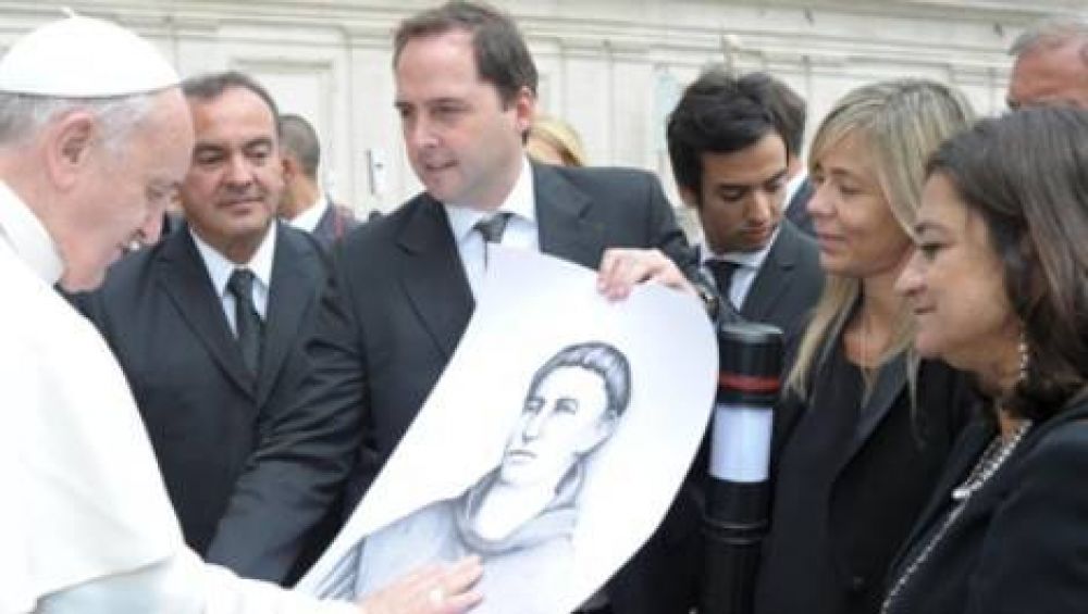 Corpacci, Mera y Moreno fueron recibidos por el Papa Francisco
