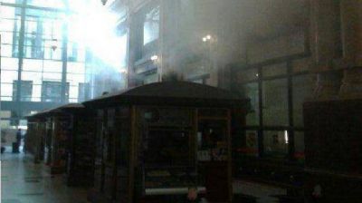 Incendio en una galer�a de la calle Florida: hay 9 personas heridas