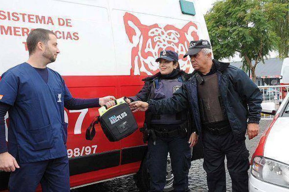 El Municipio de Tigre cuenta con setenta desfibriladores p�blicos