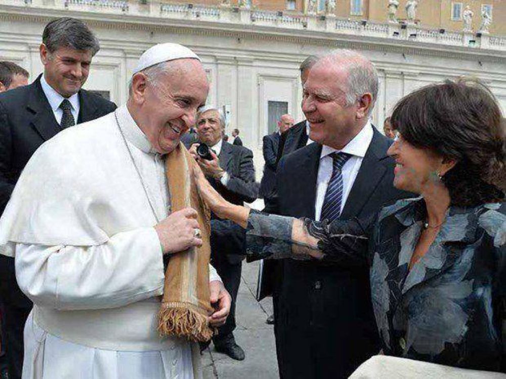 El Papa Francisco recibi� al vicegobernador de Jujuy