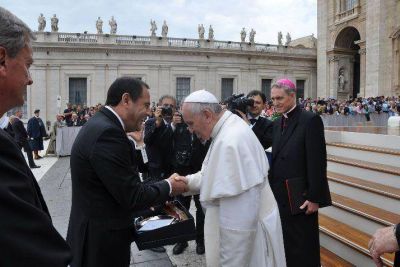 El Papa manifest� su voluntad de venir a Tucum�n en 2016