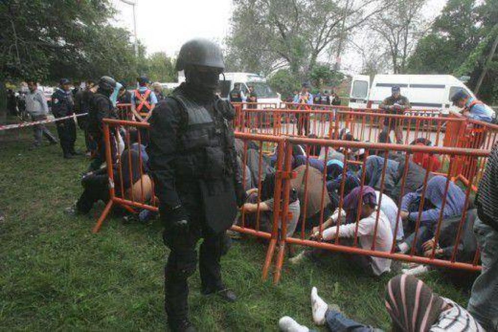 Estado de �policializaci�n� se traslad� ayer al Gran C�rdoba