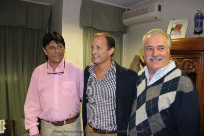 El Intendente Municipal Juan Carlos Gasparini recibi� la visita del Diputado Nacional Mart�n Insaurralde