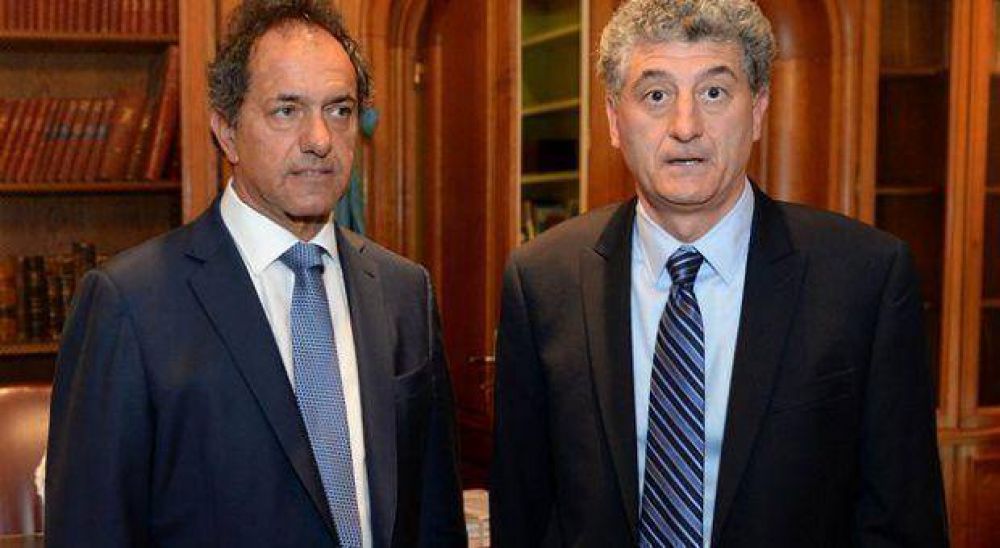 Tras la partida de Erneta a Naci�n, Scioli se reuni� con el nuevo intendente de Villa Gesell