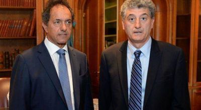Tras la partida de Erneta a Naci�n, Scioli se reuni� con el nuevo intendente de Villa Gesell