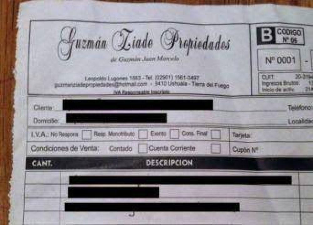 Multa a inmobiliara Guzman Ziade por estafa