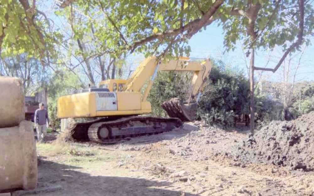 Remueven el entubado de la calle 32 del oeste