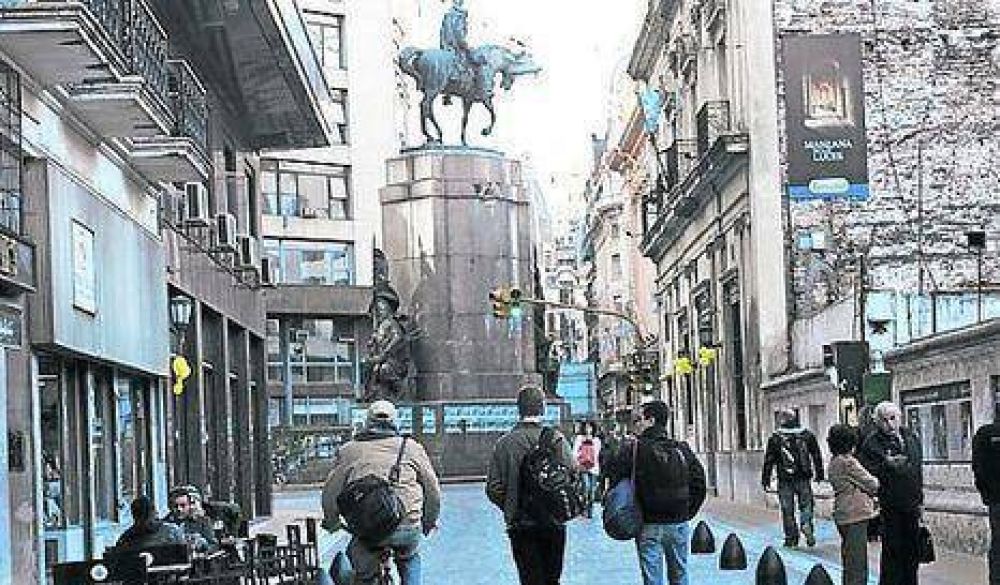 Microcentro: inauguran m�s calles peatonales