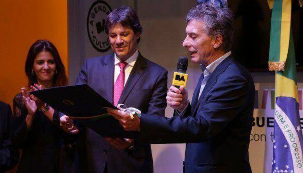 Macri, junto al alcalde de San Pablo por el cuidado ambiental