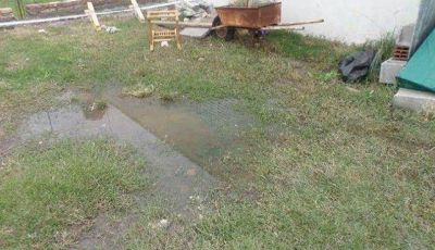 Soul� reclama que rebalsan cloacas en El Ciclista