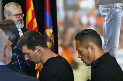 El homenaje de Messi, Martino y el plantel de Barcelona a Tito Vilanova