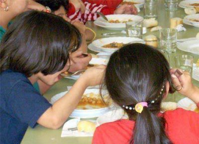 Reclaman un incremento en el cupo de comedores escolares