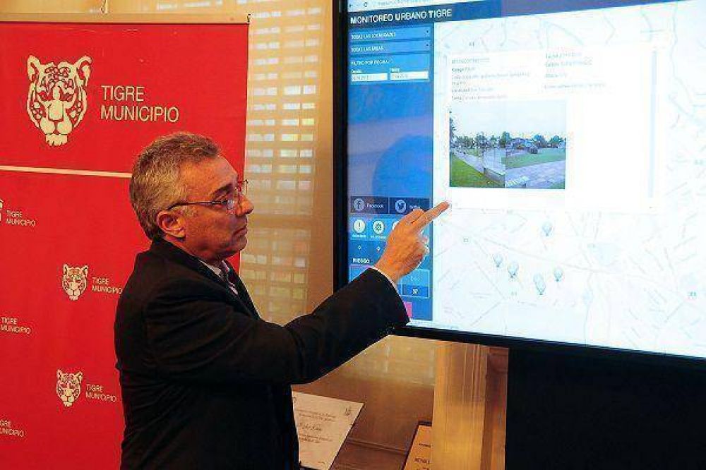 Zamora present� en conferencia de prensa el Monitoreo Urbano Tigre