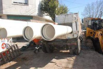 Se renueva la red de agua corriente en Mor�n centro