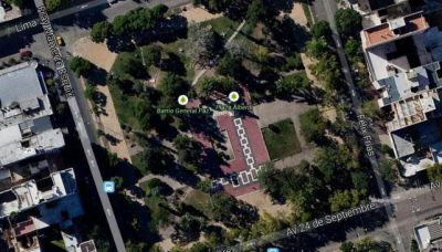 Hallan un beb� abandonado en una plaza de barrio General Paz