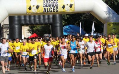 La ciudad se viste de azul por Alcec