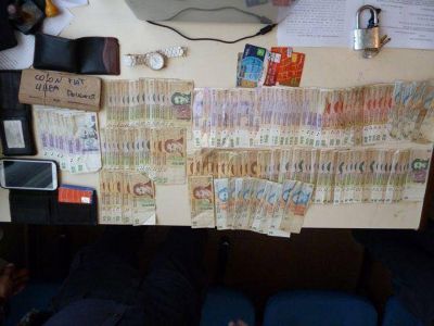 Detuvieron a delincuentes que robaron tres comercios en un d�a