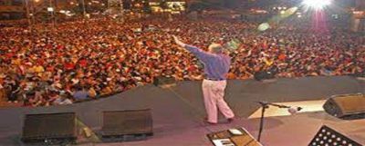 Luis Palau, el pastor evang�lico mas convocante del mundo