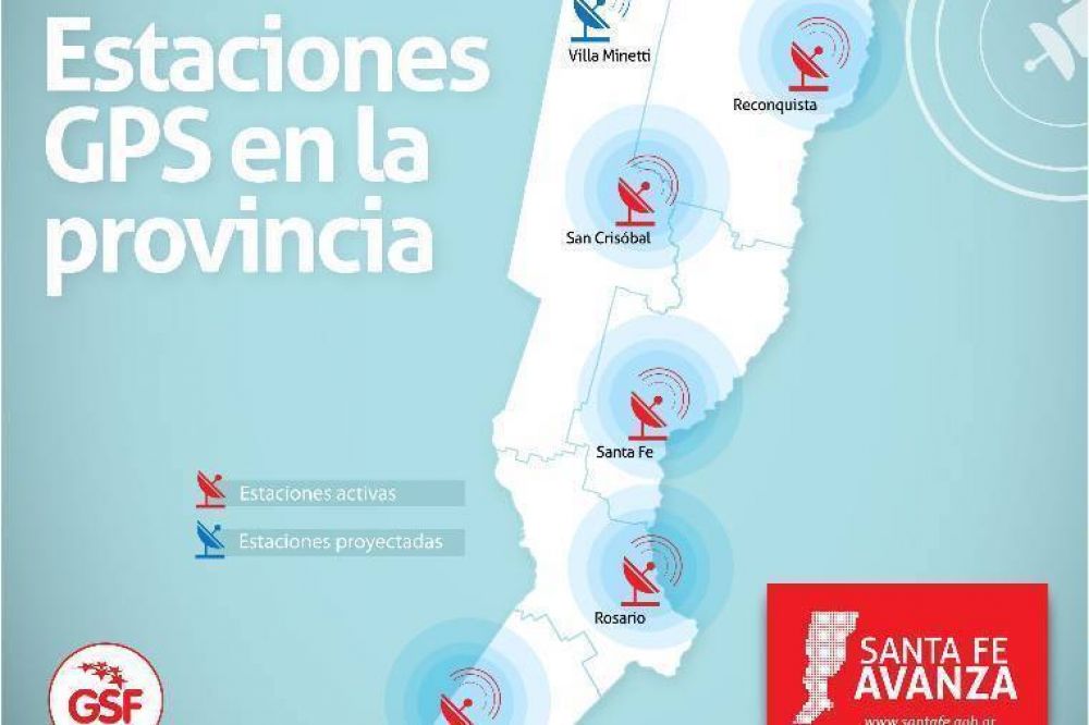 La provincia ya tiene en funcionamiento cinco estaciones permanentes de GPS