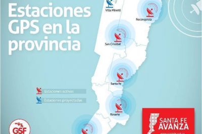 La provincia ya tiene en funcionamiento cinco estaciones permanentes de GPS