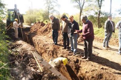 Avanza la obra de mejoramiento y provisi�n de agua con 10 nuevos pozos 