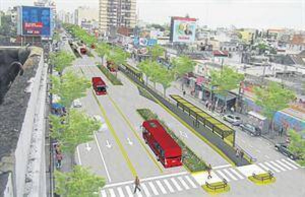 En junio comenzar�n las obras del Metrobus en la avenida Maip�