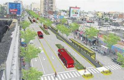 En junio comenzar�n las obras del Metrobus en la avenida Maip�