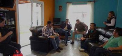 Grasso comprometido con los vecinos del 2 de Abril