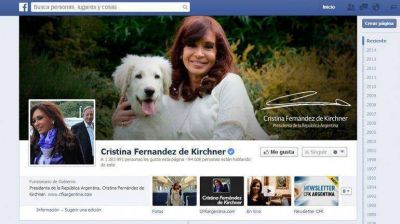 Cristina Kirchner, la presidente de la regi�n con m�s menciones en Facebook