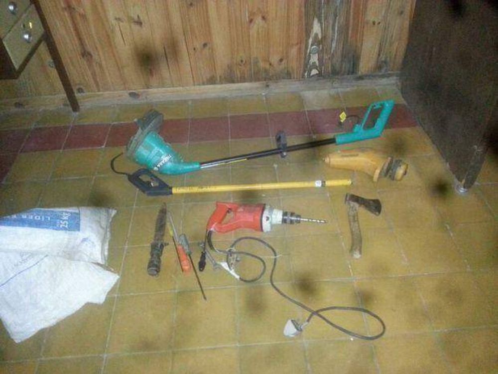 La Polic�a logr� recuperar herramientas