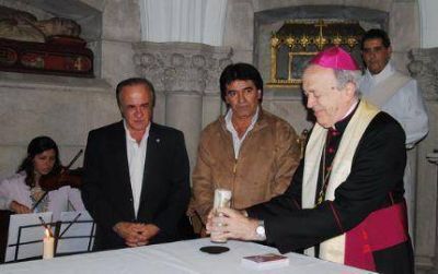 La CGT y la UCIP juntas en la Celebraci�n Lit�rgica presidida por el Obispo Marino