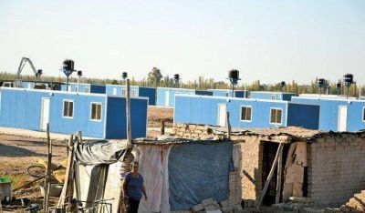 De la desaz�n de la casa destruida a la alegr�a de contar con un techo digno