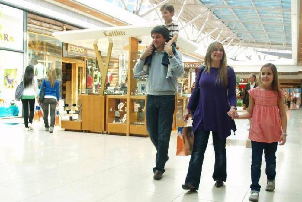 La venta en supermercados y shoppings crecieron un 30%