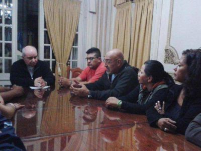 El obispo recibi� a dirigentes del Seom