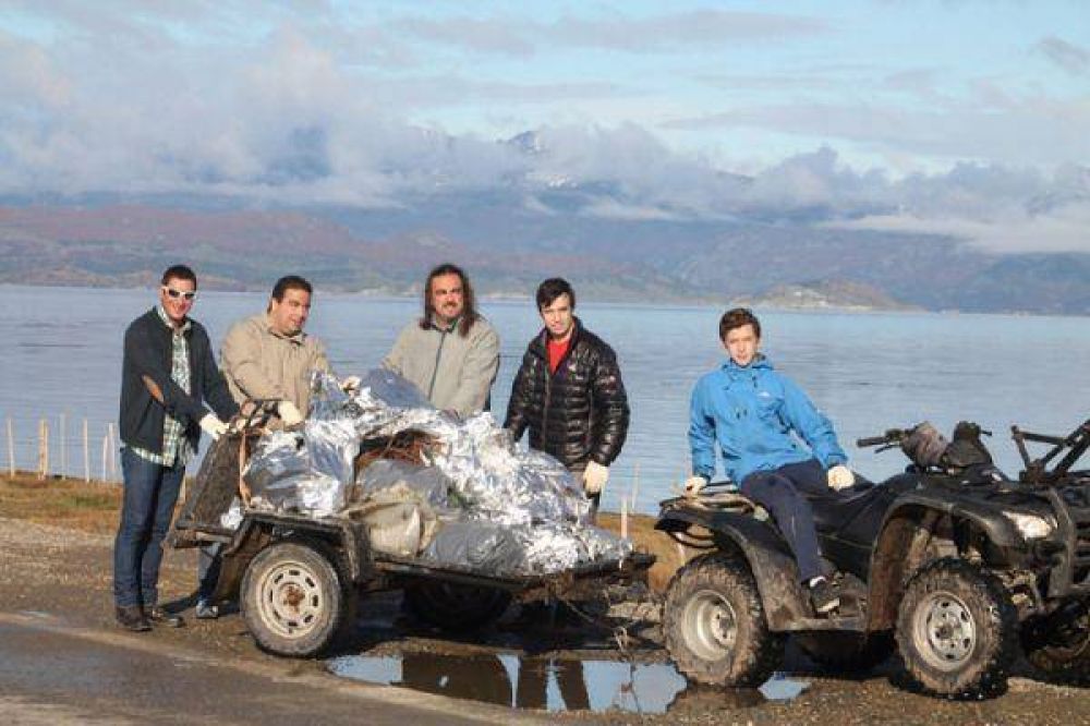 Limpieza costera: Se sacaron 12 camiones de residuos en Ushuaia