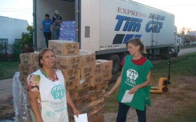 Donan cereales a entidades comunitarias