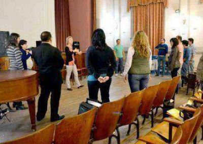 Coros departamentales se presentaron en la Normal