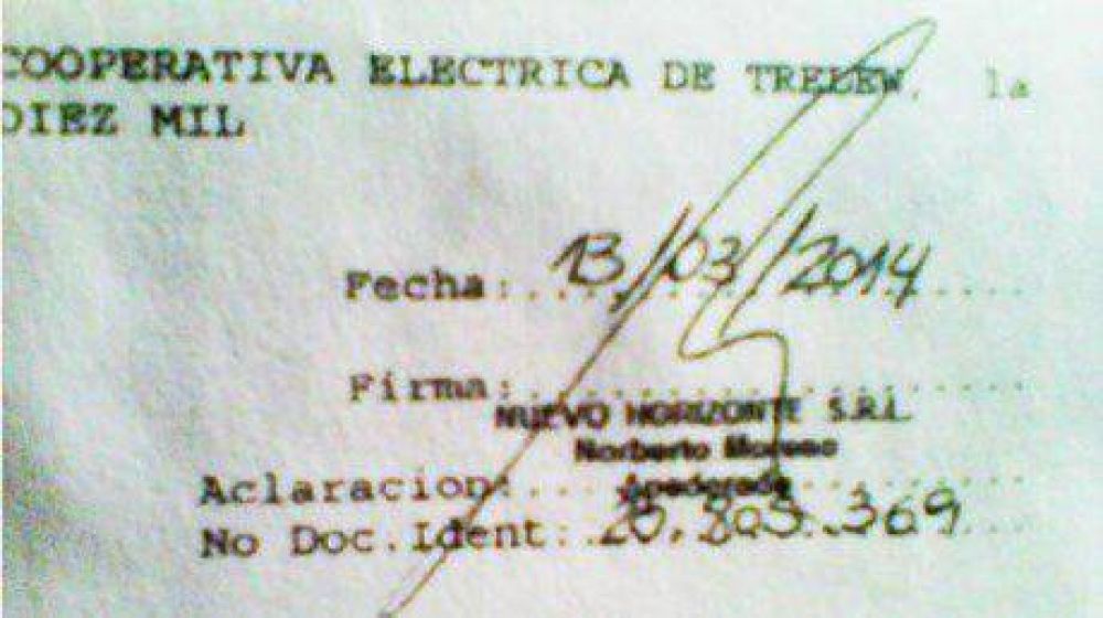 Cooperativa de Trelew: �apoderado� del �asesor� dice que no cobr� los cheques