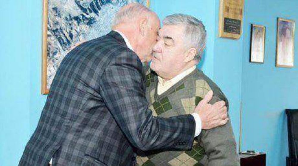 Dos peronistas juntos: Rafael Williams recibi� a Das Neves