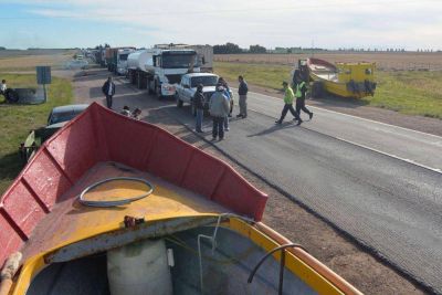 Conflicto pesquero: desde las 8 retoman el corte de ruta cerca del acceso a Monte