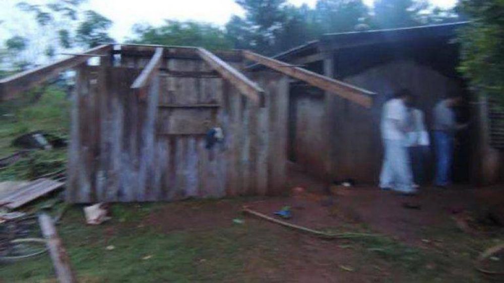 Una pareja en Misiones ten�a a sus siete hijos abandonados, encerrados y desnutridos