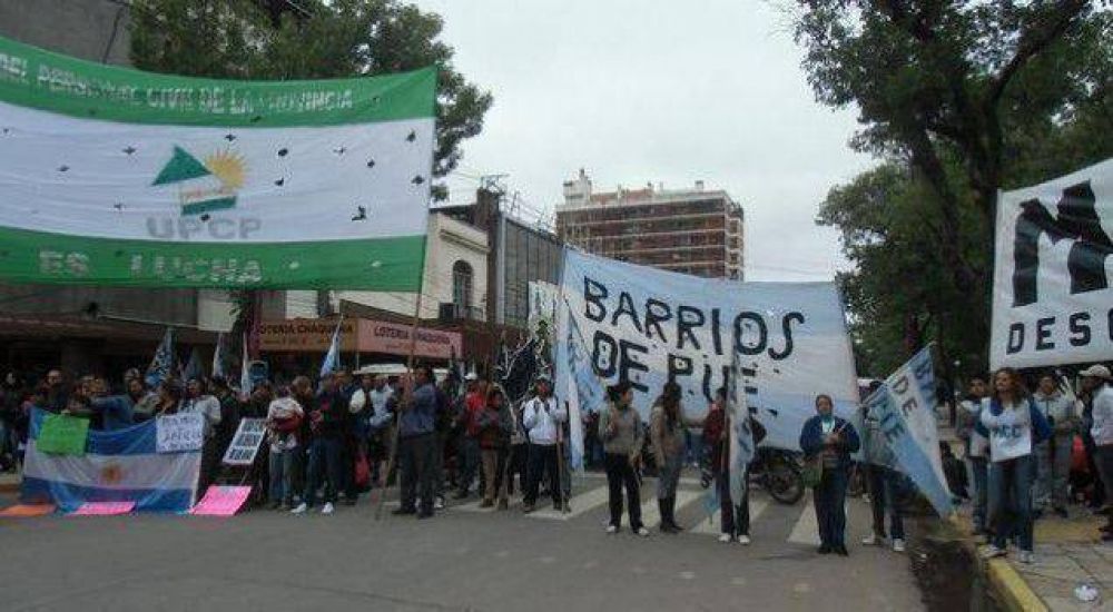 Barrios de Pie particip� del acto por el D�a del Trabajador