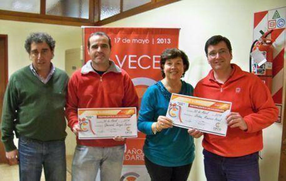 Dos nuevos afiliados al CECO se llevaron los subsidios de abril